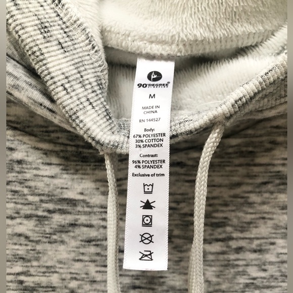 90 Degree by Reflex, Light Gray with Dark Gray Heathering Excellent Condition - Picture 2 of 4